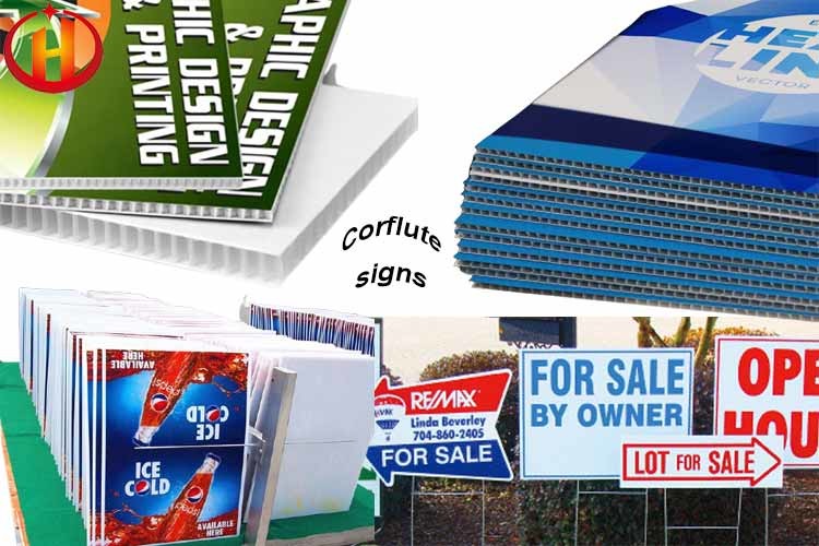 Corrugated Plastic Coroplast Signs 4x8 Corona Treated Easy To Print