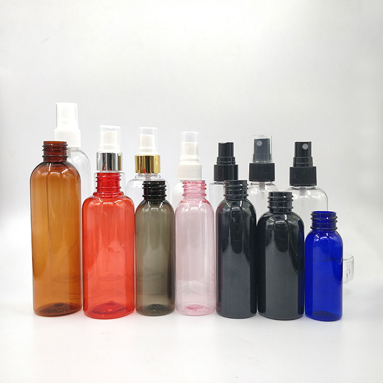 Free Sample Transparent PET Plastic Bottle with Flip Cap Empty Bottle Flip Cap Cream Bottle with Flip Cap with Factory Supply