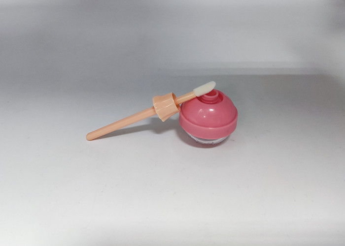 2.5ml Lip Stick Tube Transparent Lip Glaze Box Round Makeup Cosmetic Packaging