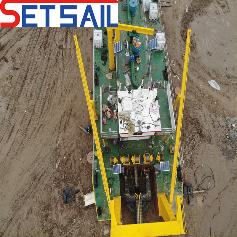 High Capacity Diesel Engine Wheel Bucket Dredger for Dredging Project