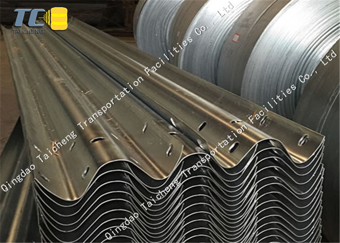 High Performance W Beam Crash Barrier for Vehicle Collision Absorption