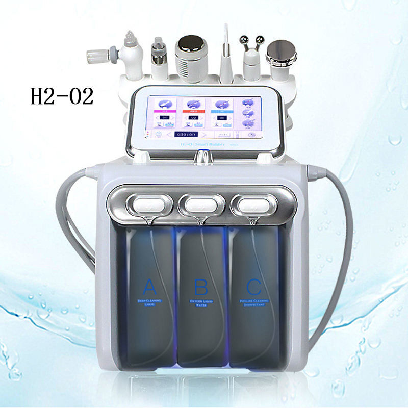 Oxyhydrogen 7 In 1 H2O2 Small Bubble Machine Hydra Oxygen Jet Peel Skin Care