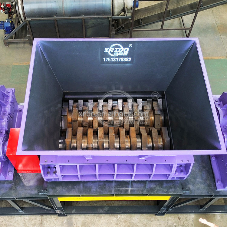 Heavy Duty Metal Shredder 300Kg/Hour-22000Kg/Hour Aluminum Can Shredder Machine