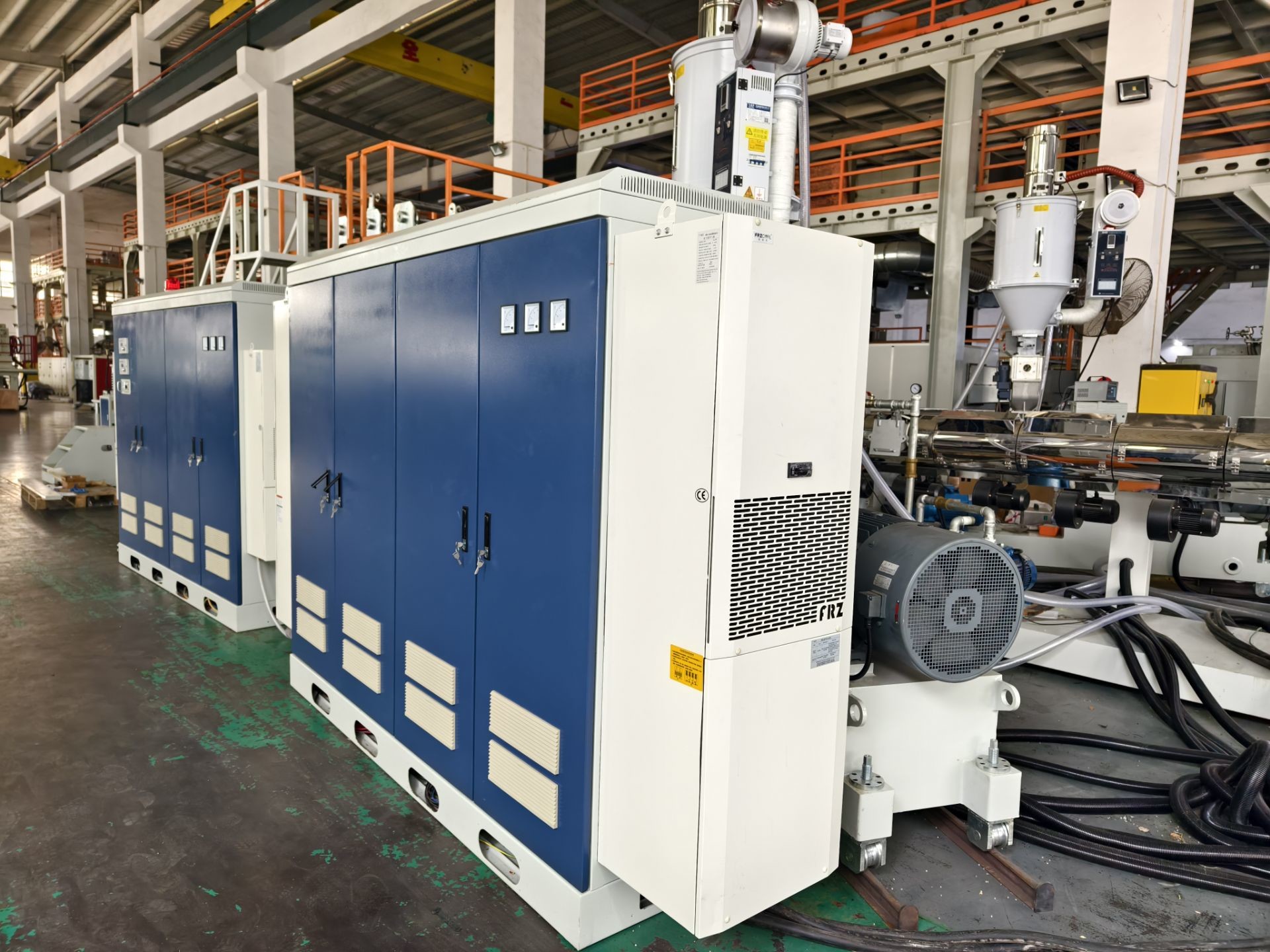 PC ABS Luggage Sheet Extrusion Machine 300-400kgs/Hr