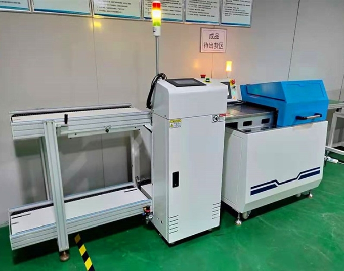 Automatic Batch PCB Cutting Equipment 360mm Width With Touch Screen Control 1