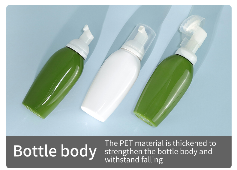 PET Custom Hand Sanitizer Bottles 250ml 300ml Plastic Lotion Bottles With Pump