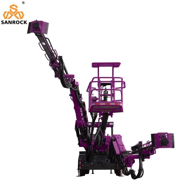 Tunnel Excavation Rock Drilling Rig Mining Equipment Jumbo Underground Drilling