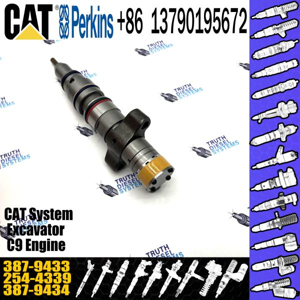 Quality Common Rail Injector Fuel Injector 3879433 387-9433 for Caterpillar Engine C7 C9 Excavator 330D 336D E336D E330D for sale