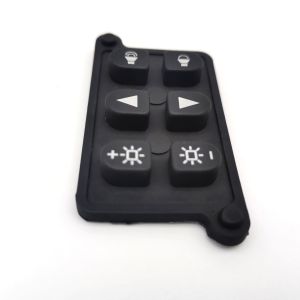 Industrial Silicone Rubber Key Customized for Heavy-Duty Applications