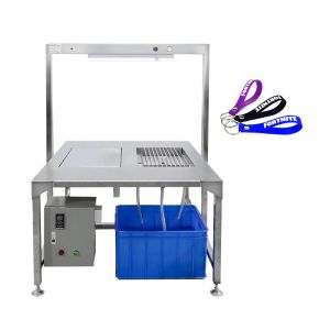 Small Rubber Baking Machine Manual Dispensing Silicone Label Baking Table
