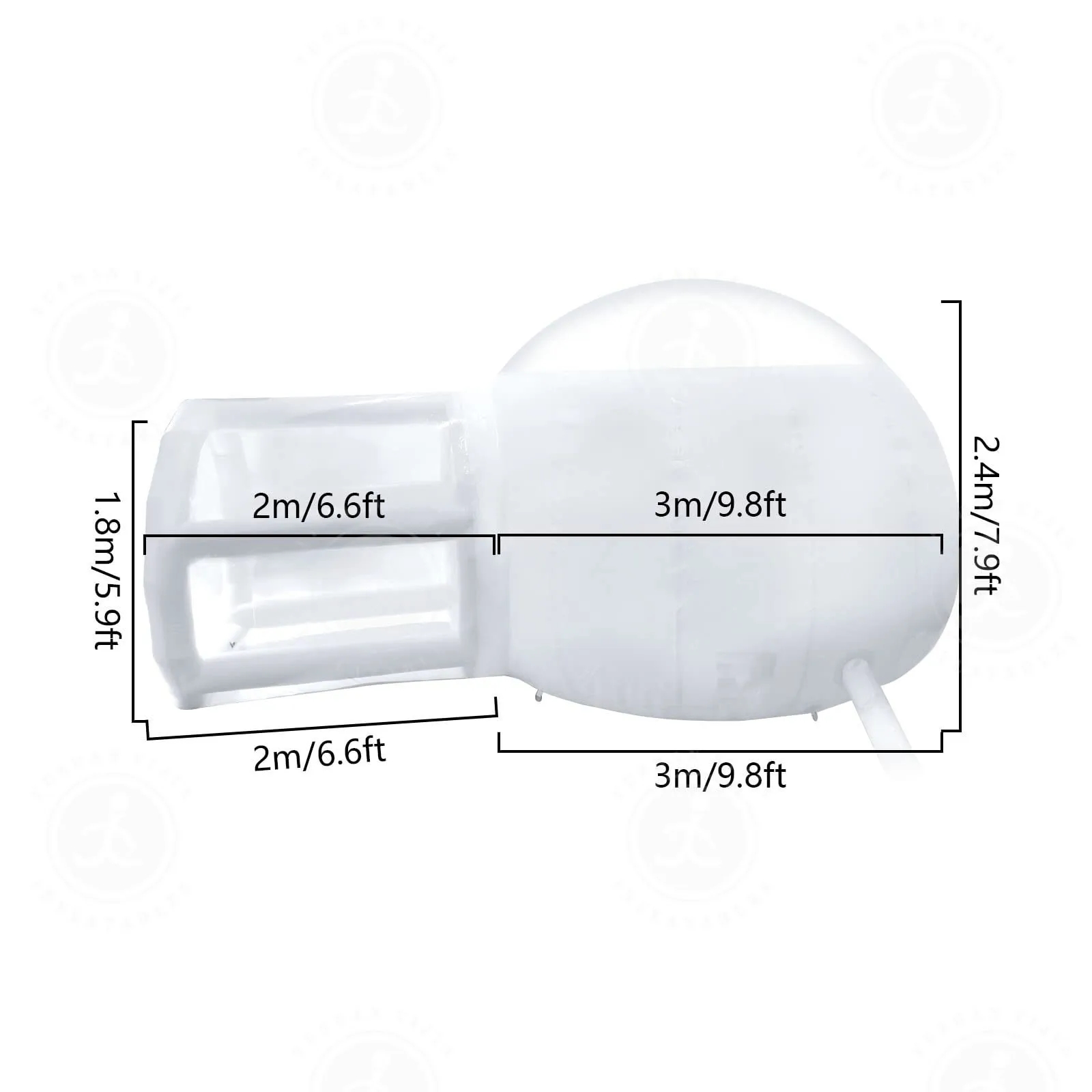 Inflatable Bubble Balloon House