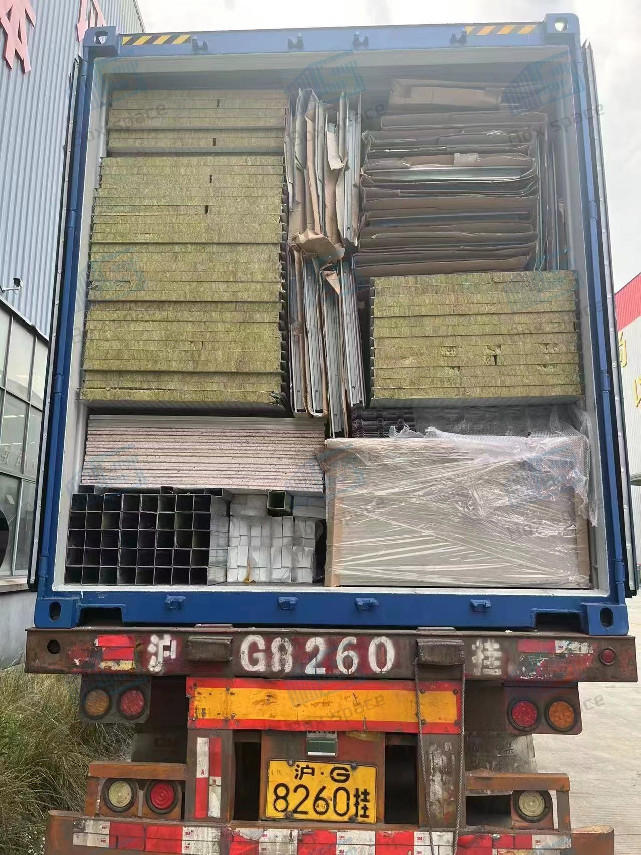 Flexible Container Temporary Housing
