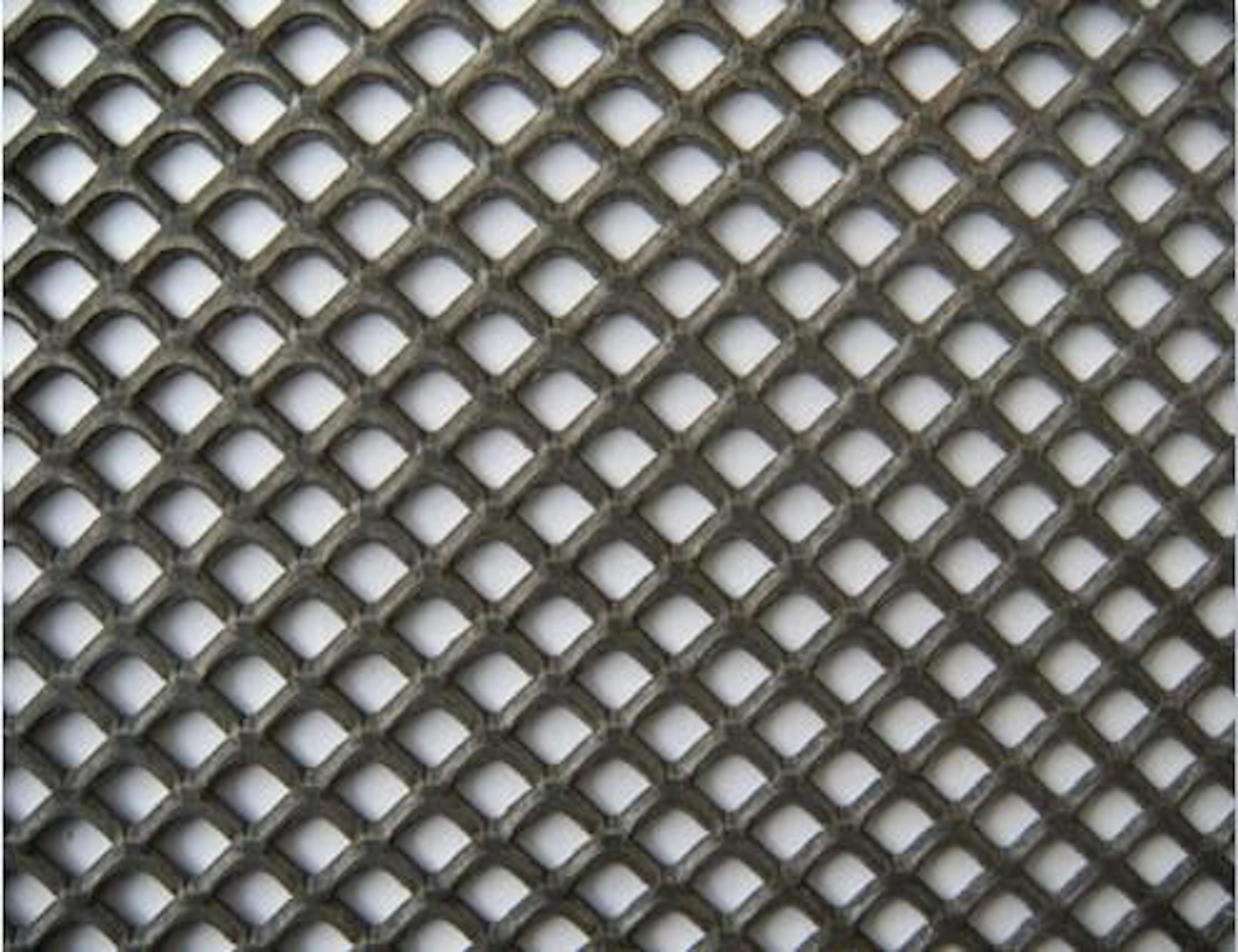 Aluminum Plate 0.5m Expandable Wire Mesh 12m Expanded Aluminium Mesh