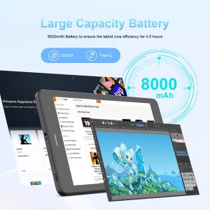 C Idea 5G WiFi Tablet For Students With SIM Support 8 Inch Tablet PC CM817Pro