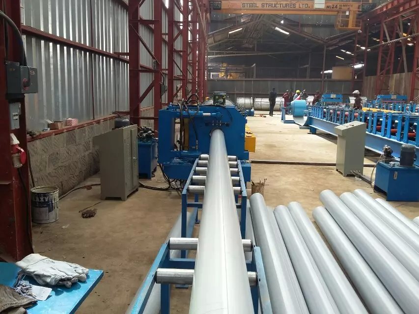 Steel Square Corrugated Pipe Forming Machine Downpipe Machine