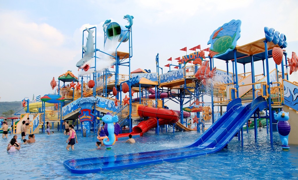 Gigantic Water House Aqua Playground Water House Amusement Park Equipment
