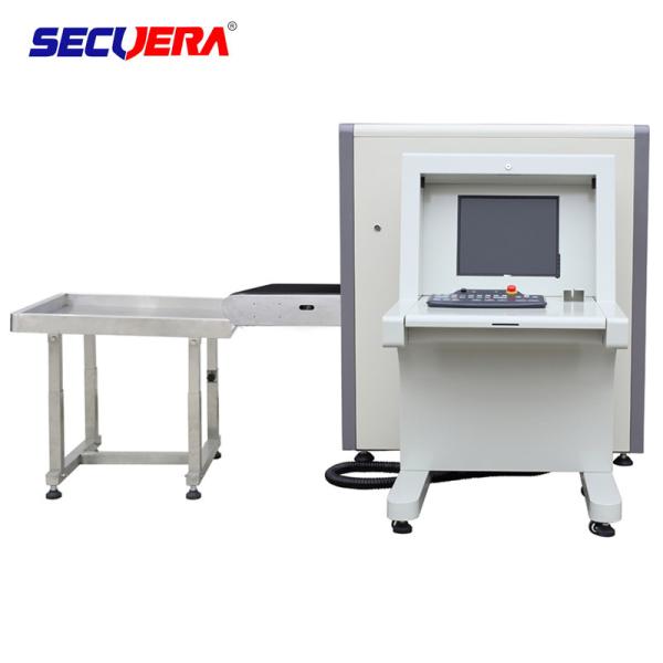 Small Size Airport Luggage Scanner , X Ray Security Machine 6550 Conveyor Max
