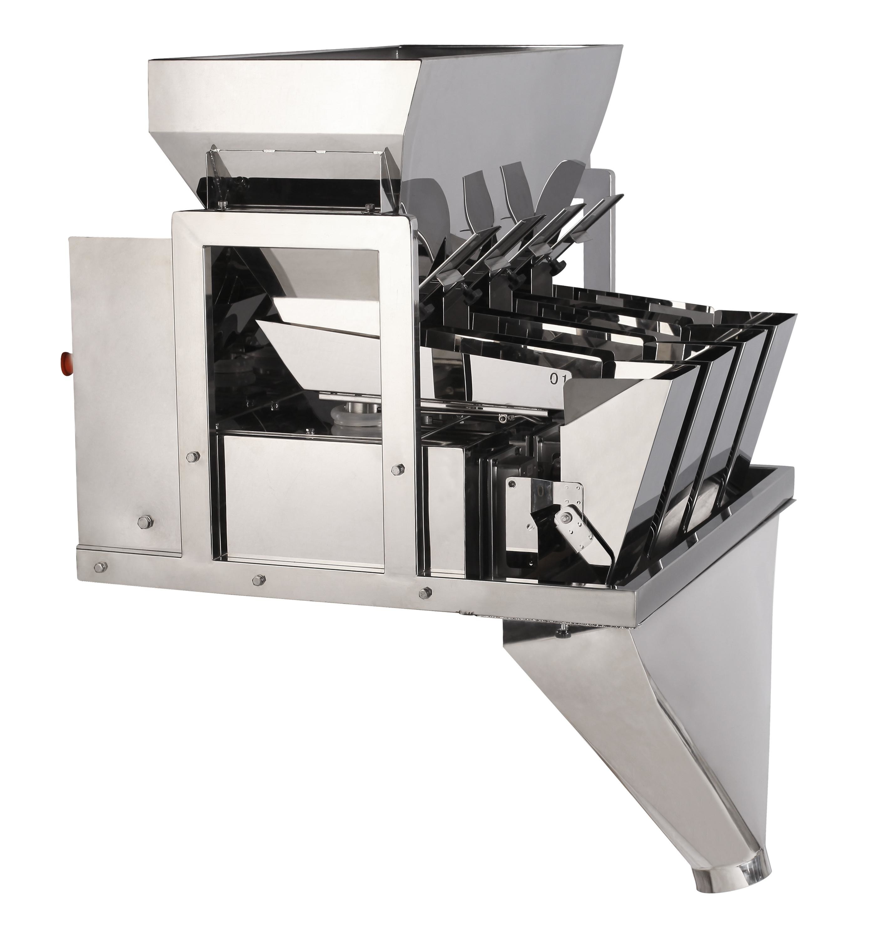 Coffee Bean/Powder 4 Head Linear Weigher Packing Machine With 3L Hopper
