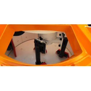 China Counter Flowing Current Refractory Mixer Machine PMC250 375L Input Capacity on sale