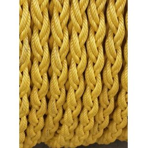 Polypropylene PP Combination Rope 8 Strands Marine Rope With Wire Core For Boat
