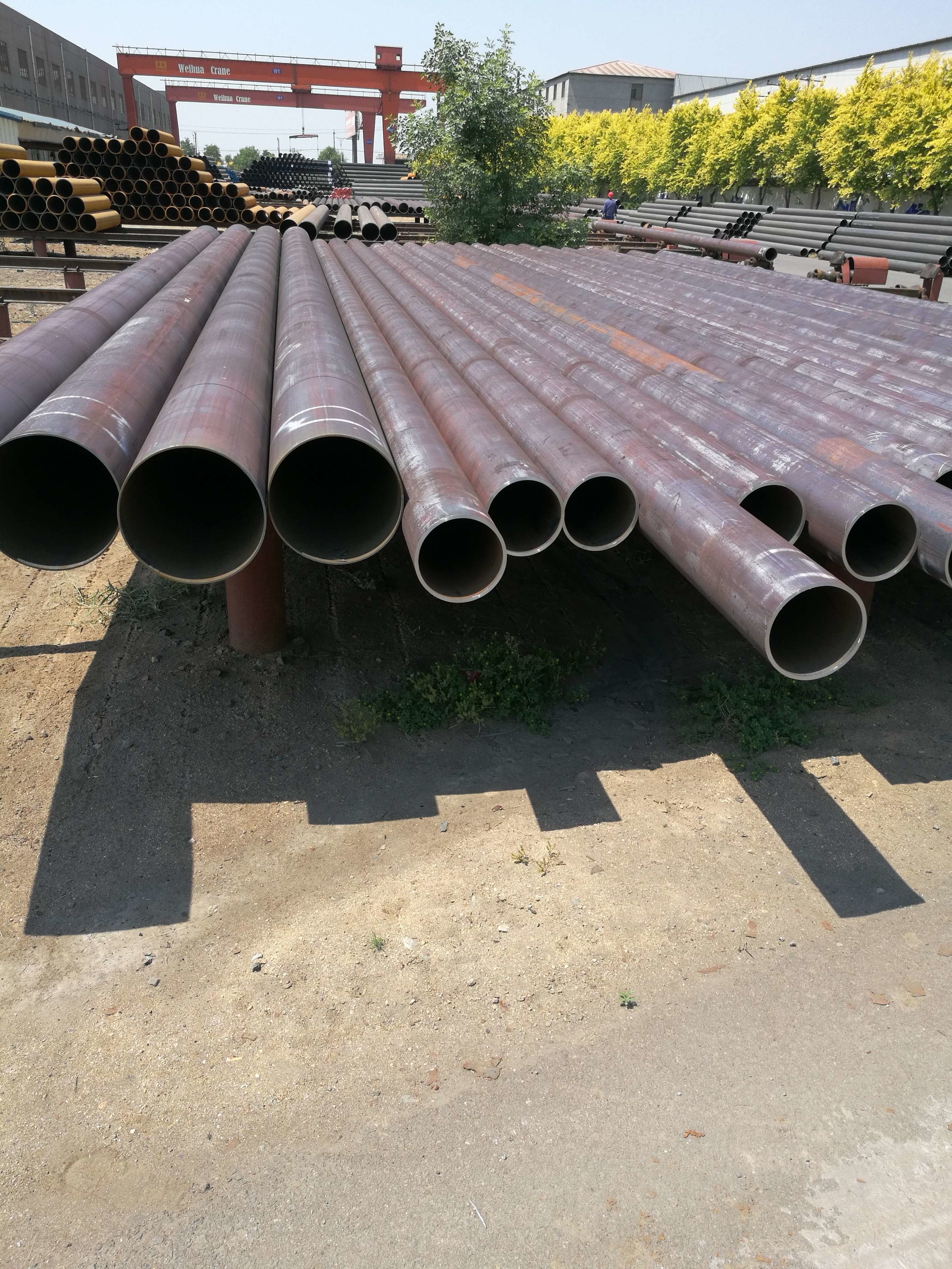 ASTM A500 Petroleum Carbon Steel Grade C ERW Steel Pipe
