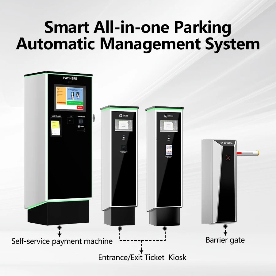 License Plate Recognition Parking Ticket Kiosk LPR Parking Ticket Management System