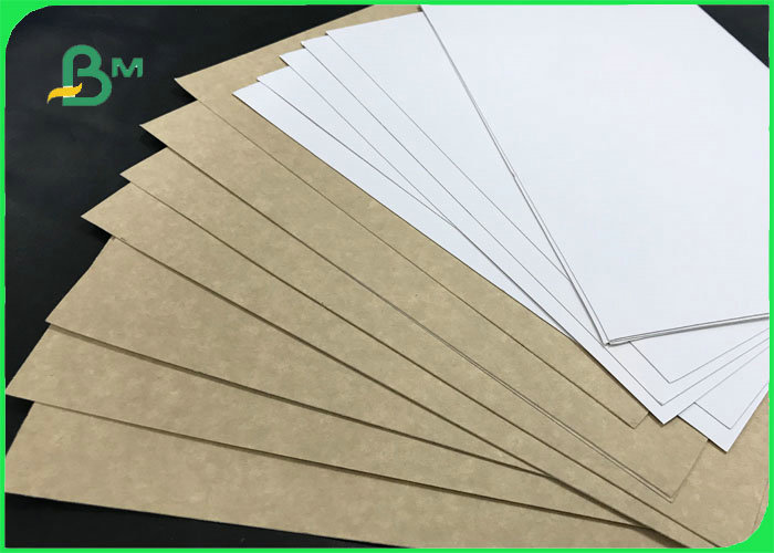 Hard Folding Resistance 250gsm 275gsm 300gsm Coated Kraft board For Packing Box