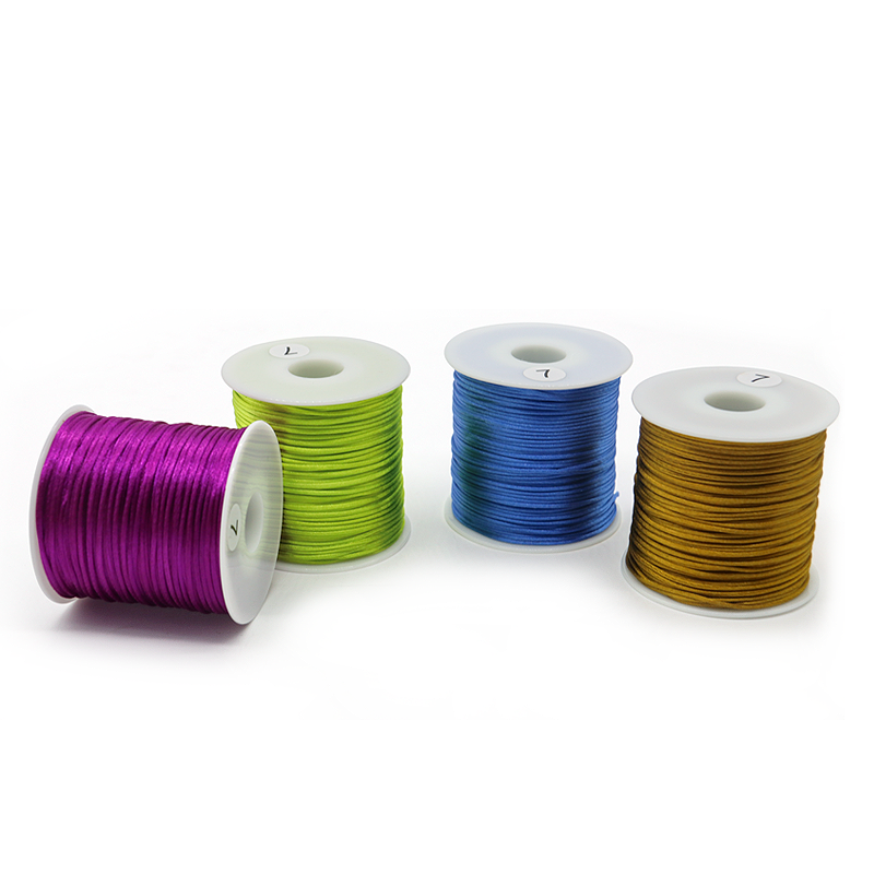 0.8mm Nylon Cord Thread UV Protected for Braiding Chinese Knot Macrame Bracelets