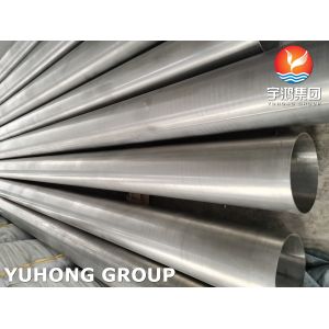 ASTM B862 Ti2 Titanium Alloy Welded Pipe For Chemical Processing