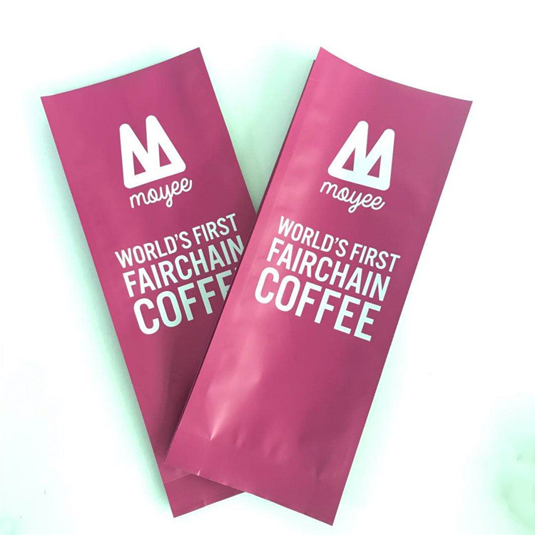 Aluminum Foil Flat Bottom MOPP VMPET Plastic Pouches Packaging