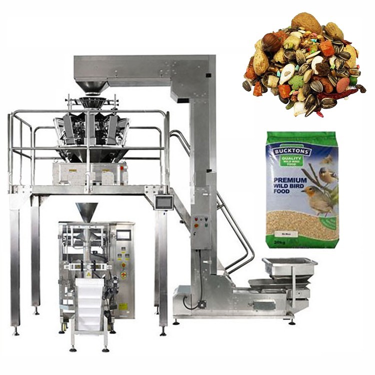 Multi Head Weigher 2000g Puffed Rice Packing Machine Automatic