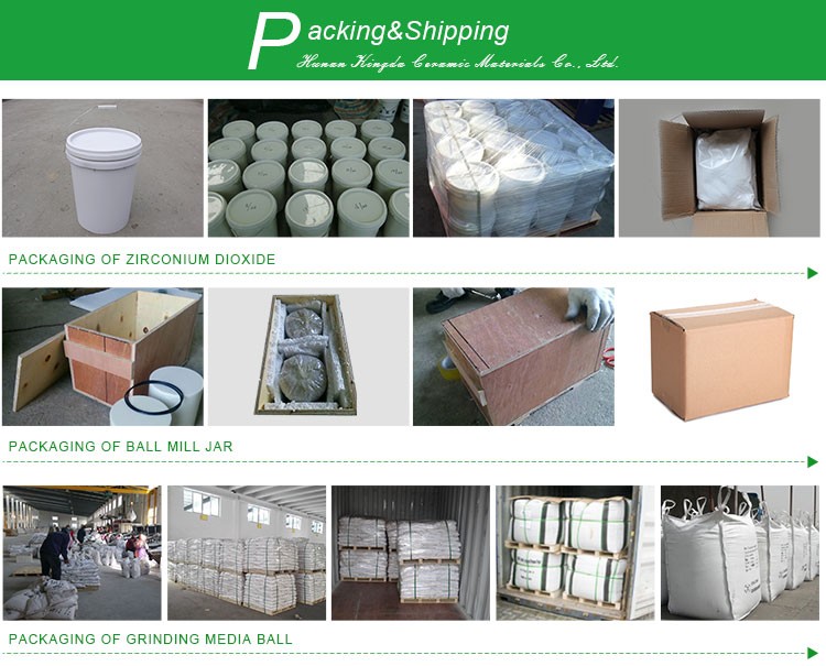 0.6mm - 0.8mm Ceramic Grinding Media Zirconium YTZ Grinding Media