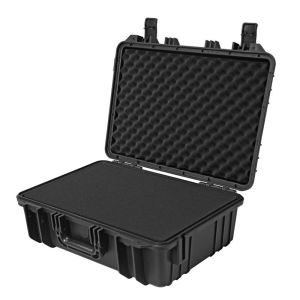 Customizable Lightweight Portable Tool Box with Reinforced Latch System for