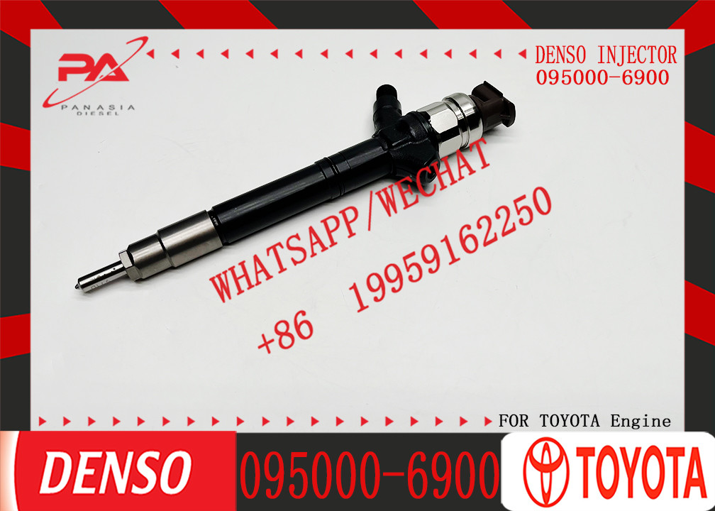 High Quality Common Rail Injector 095000-6110 095000-6900 095000-7240 for 1VD Diesel Nozzle Assembly