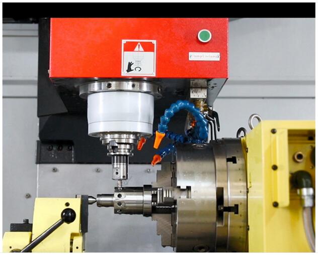 30KG Steel 4th Axis CNC Rotary Table Manual Operation with Quill Tailstock Attachment