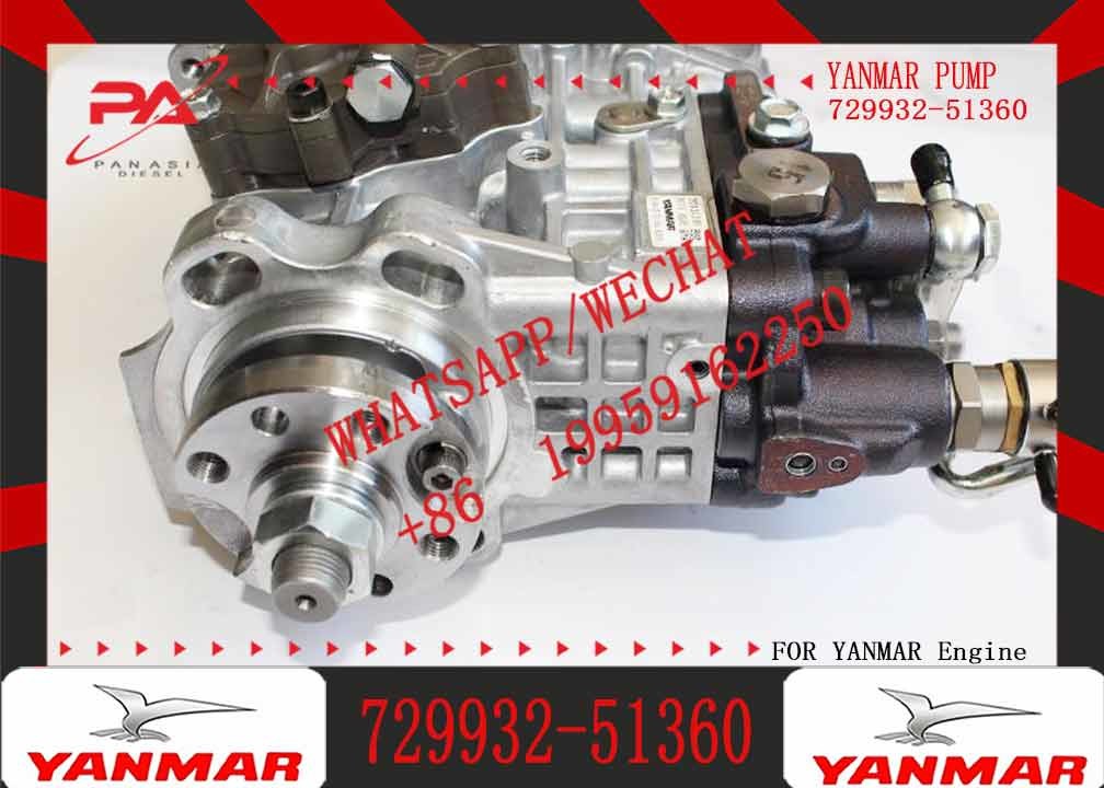 Excavator Accessories 4D98 4TNV98 4TNV94 Engine Fuel Injection pump 729932-51360 729974-51370 729974-51400 729939-51320