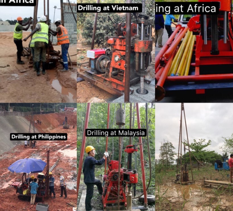 Mining Water Well Core Xy-1 100m Geological Drilling Rig Machine