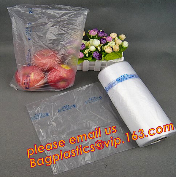 100%Biodegradable fruit fresh food Packaging Bags On Roll,Fresh Vegetables Food Fruit Storage Produce Bag on Roll bageas