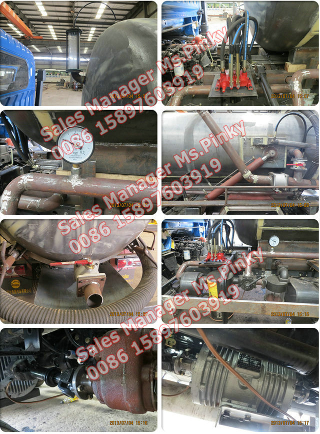8000Liters Sewage Suction Truck Dongfeng Jet Vacuum Suction Truck 4×2 Driving Type