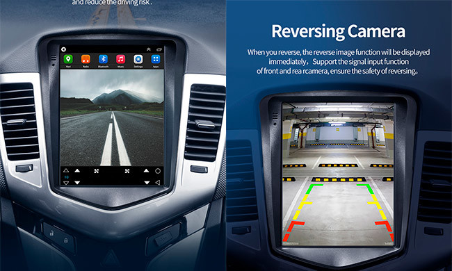 OEM ODM 12V Chevrolet Cruze Radio IPS Tesla Screen WIFI GPS Navigation FM AM RDS Android Car Player