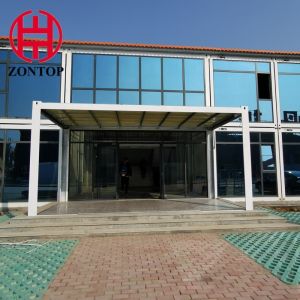  Zontop Modern Luxury Quick Concrete Construction Complete Large Modular Prefab Glass House Manufactures