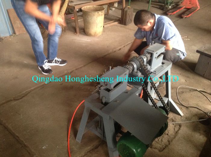 Unvulcanized Radial Tyre Scrap Steel Wire Separator Machine Semi Automatic Manual
