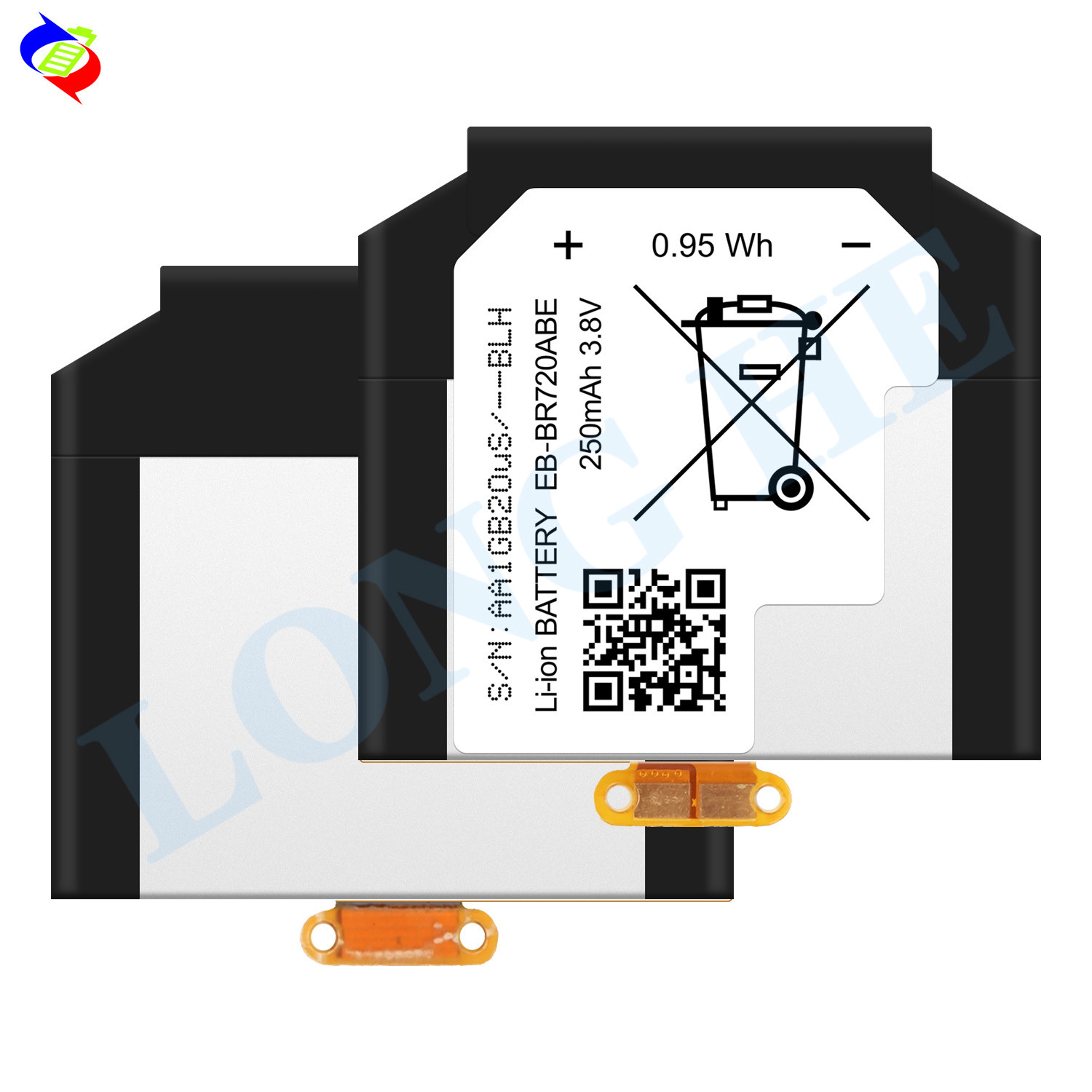 EB-BR720ABE For Samsung Gear S2 classic SM- R720 SM-- R732 250mAh Replacement Battery