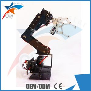6DOF Clamp Claw Mount Arduino DOF Robot Aluminium Rotating Mechanical Robotic