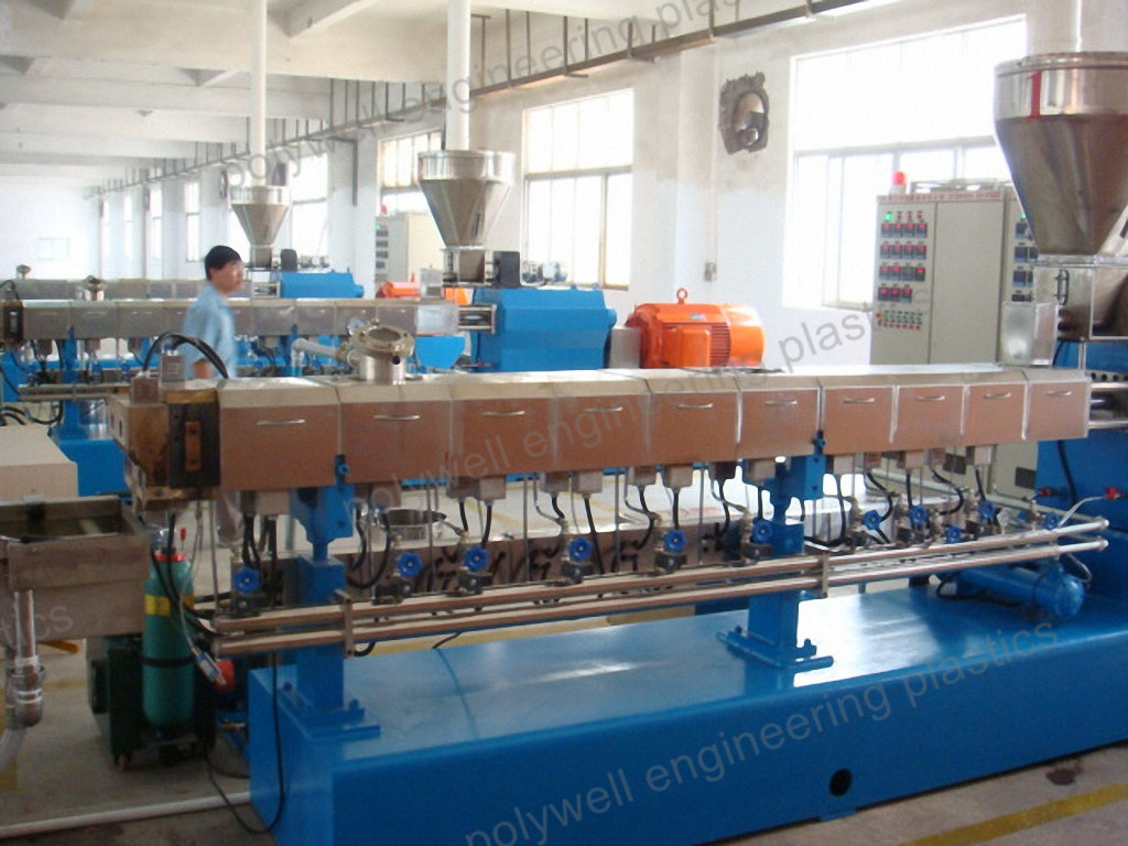 PA Parallel Twin Screw Plastic Granulator PA Modification Machine