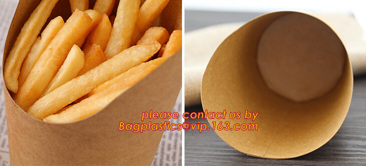 french fries and chips paper package cone or box,food take away box, paper donut packaging box,printed paper french frie