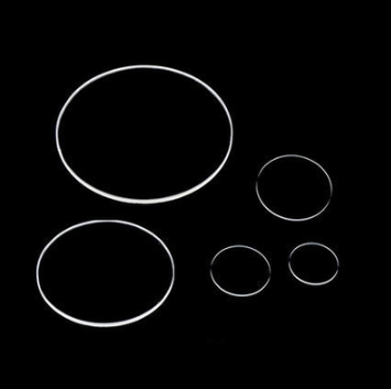  Round Ultra Thin UV Fused Quartz Plates for Lab Research Manufactures