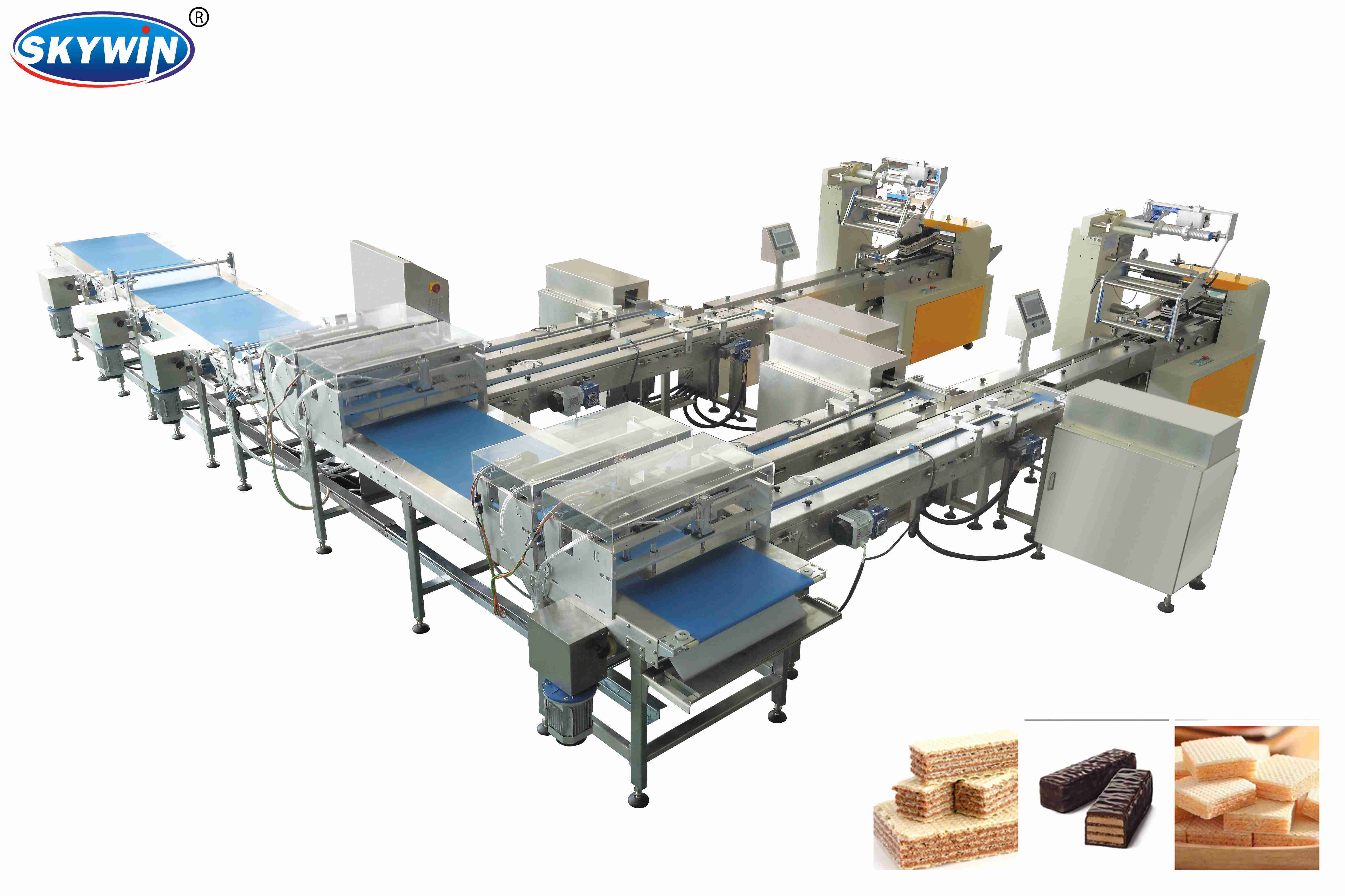 Wafer Packaging Machine Automatic Flow Wafer Biscuit Packaging Machine