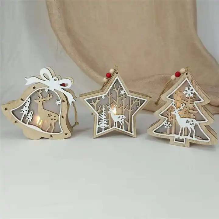 Beautiful Luminous Christmas Family Atmosphere Decorations