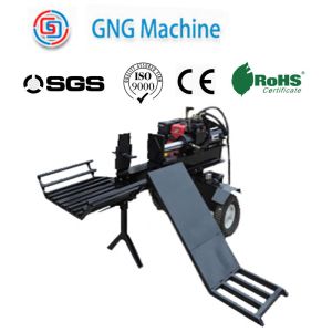  45ton Gasoline Wood Chipper Artificial Timber Log Splitter ISO Certification Manufactures